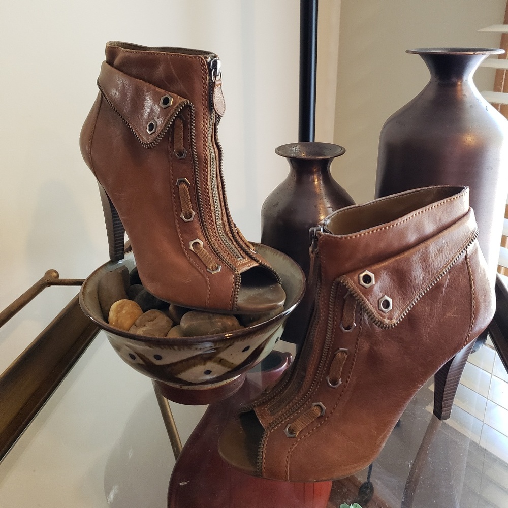 Gianni Bini Open Toe Boots